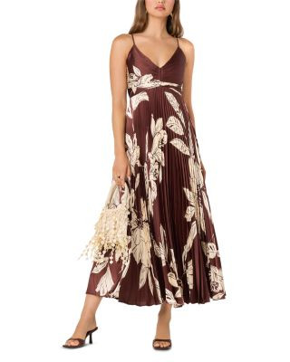 Clea Pleated Maxi Dress | Bloomingdale's (US)