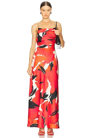 AMUR Alyina Gown in Red Bloom from Revolve.com | Revolve Clothing (Global)