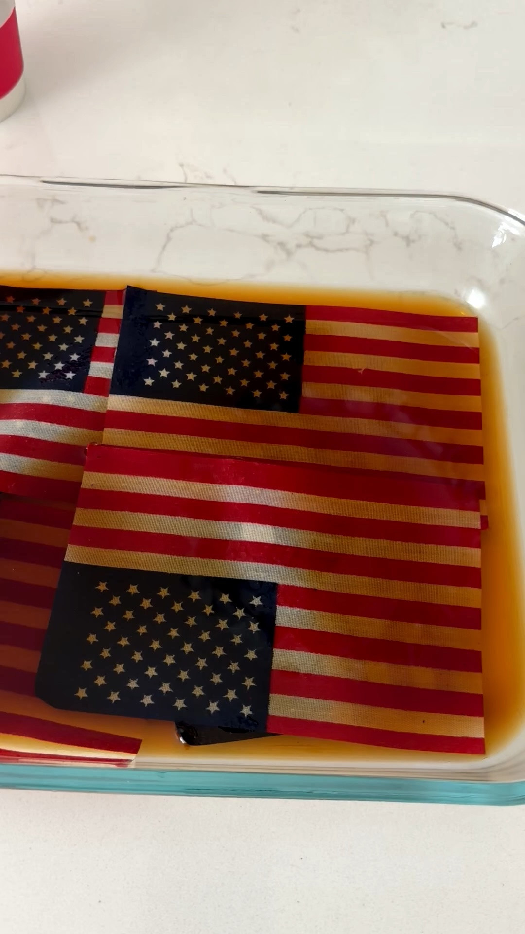 Aging some small flags for my next patriotic DIY.

#LTKSeasonal #LTKHome