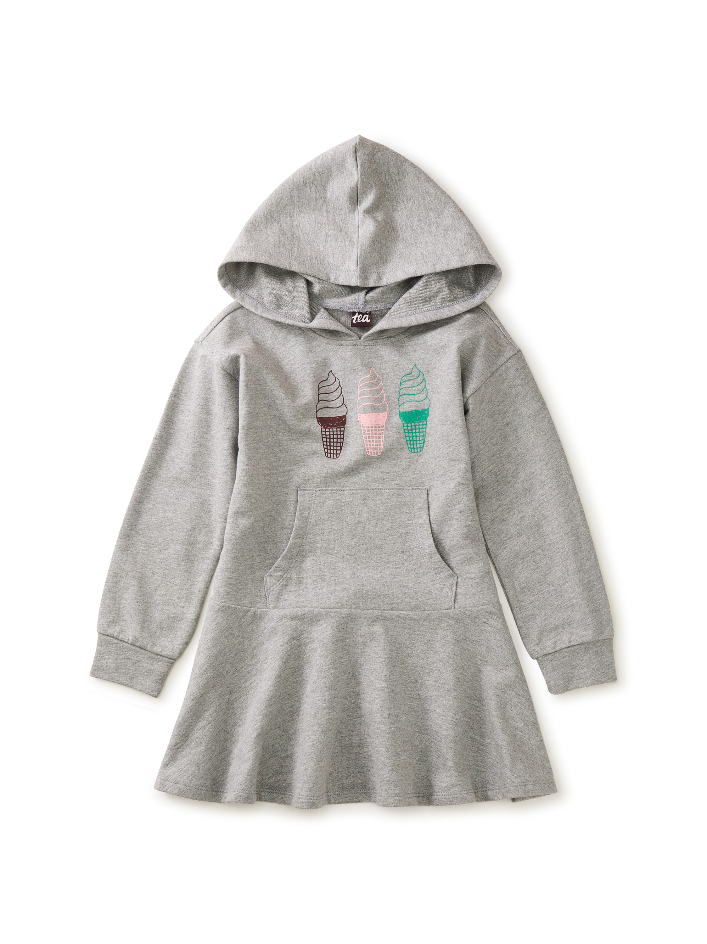 Hooded Sweatshirt Dress | Tea Collection