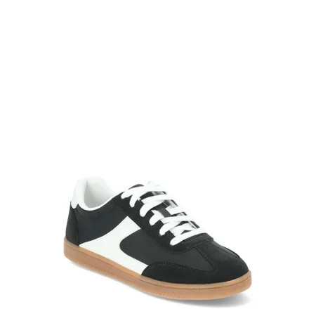 No Boundaries Women s Lace Up Sport Sneakers Wide Width Available | Walmart (US)