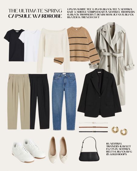 Updated Spring capsule wardrobe 🌸🤍🧋👟 

#LTKstyletip #LTKSeasonal #LTKworkwear