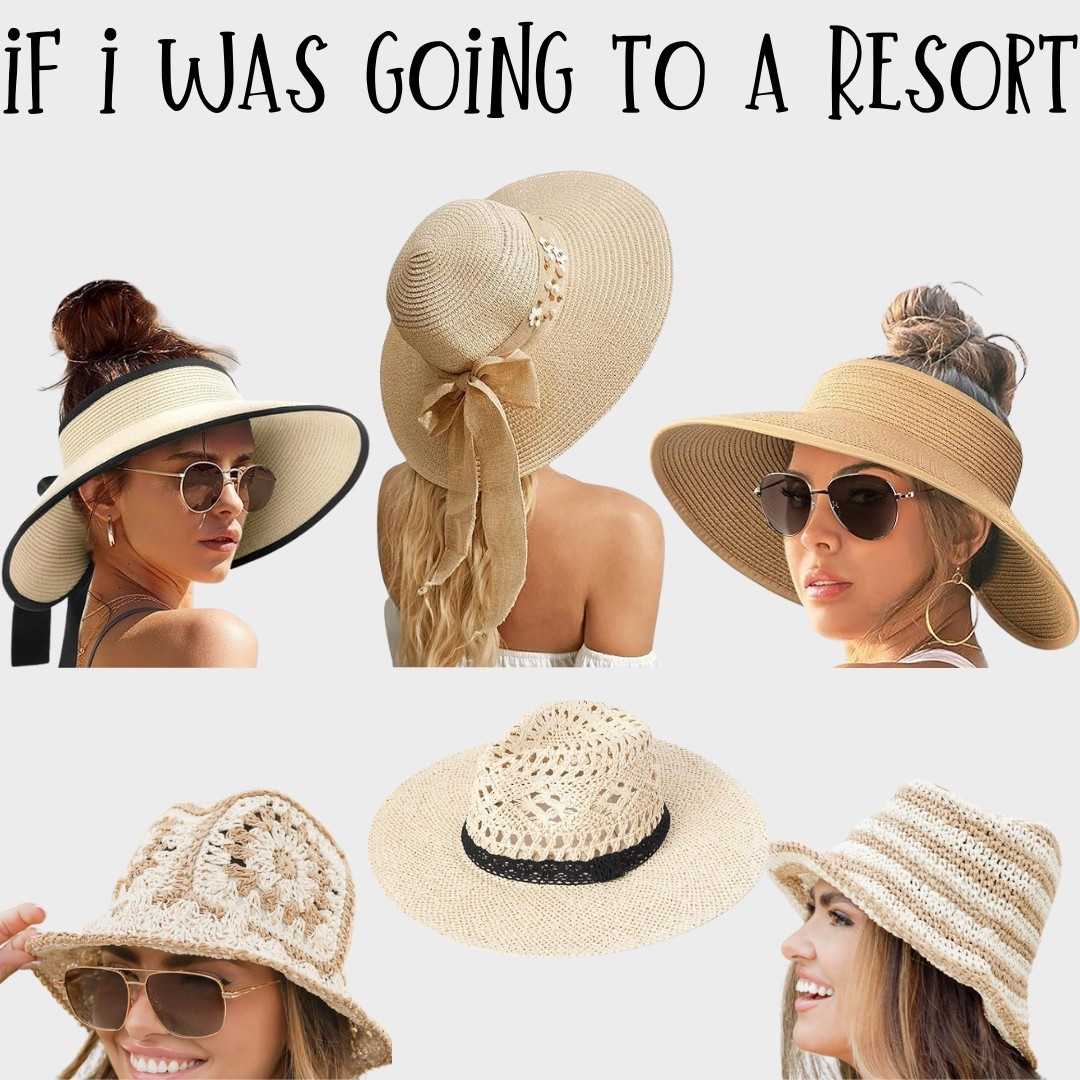 Crochet hats. Bucket hats. Brim hats. Floppy hats. Summer hats. 

#LTKFindsUnder50 #LTKStyleTip #LTKSeasonal