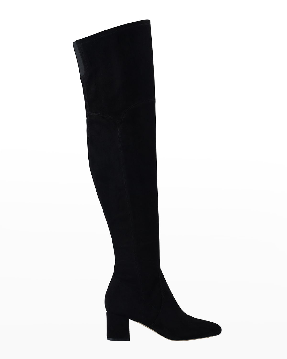 Charlotte Over-the-Knee Faux-Suede Boots | Neiman Marcus