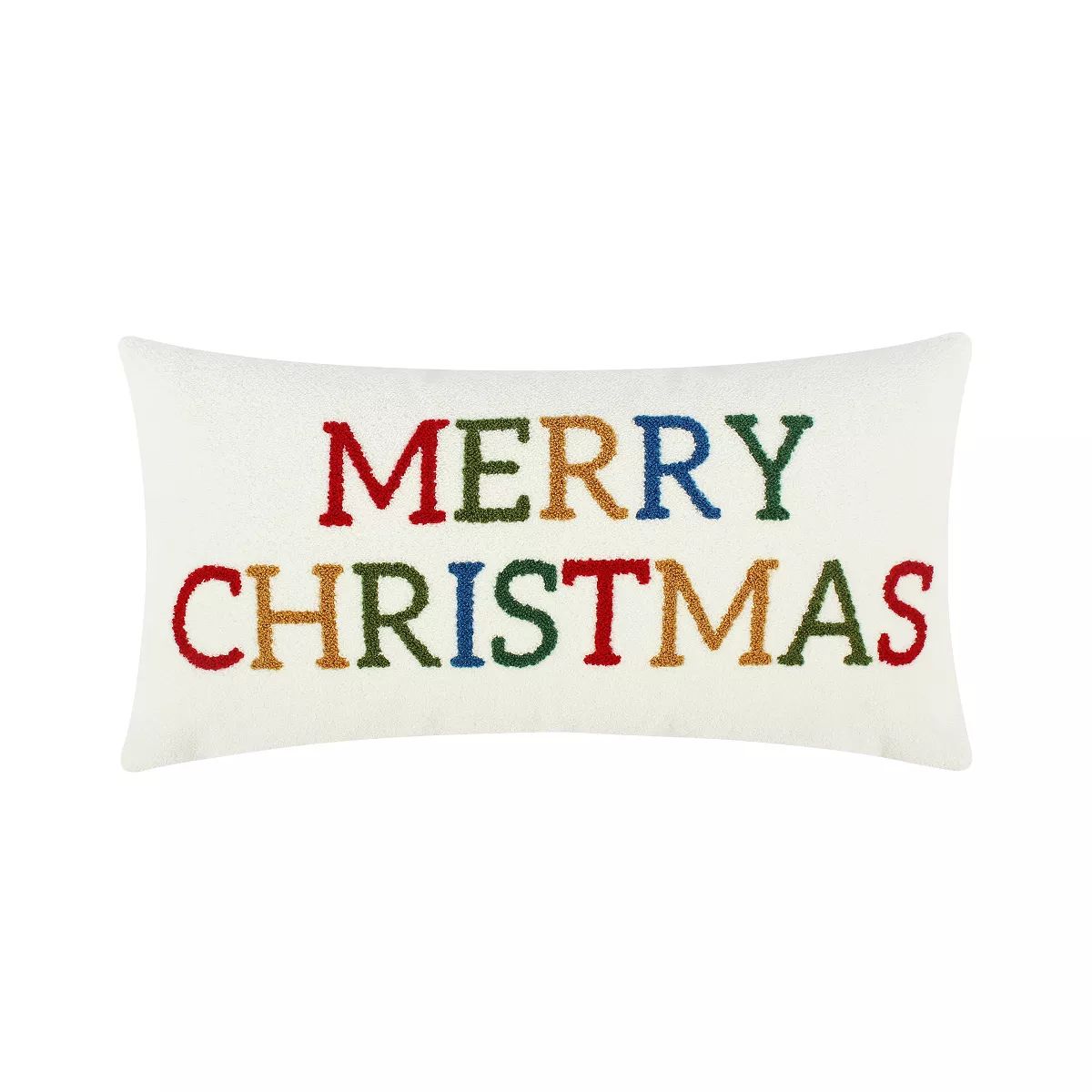 Festive Baubles Merry Christmas Pillow 12x24 -Levtex Home | Target