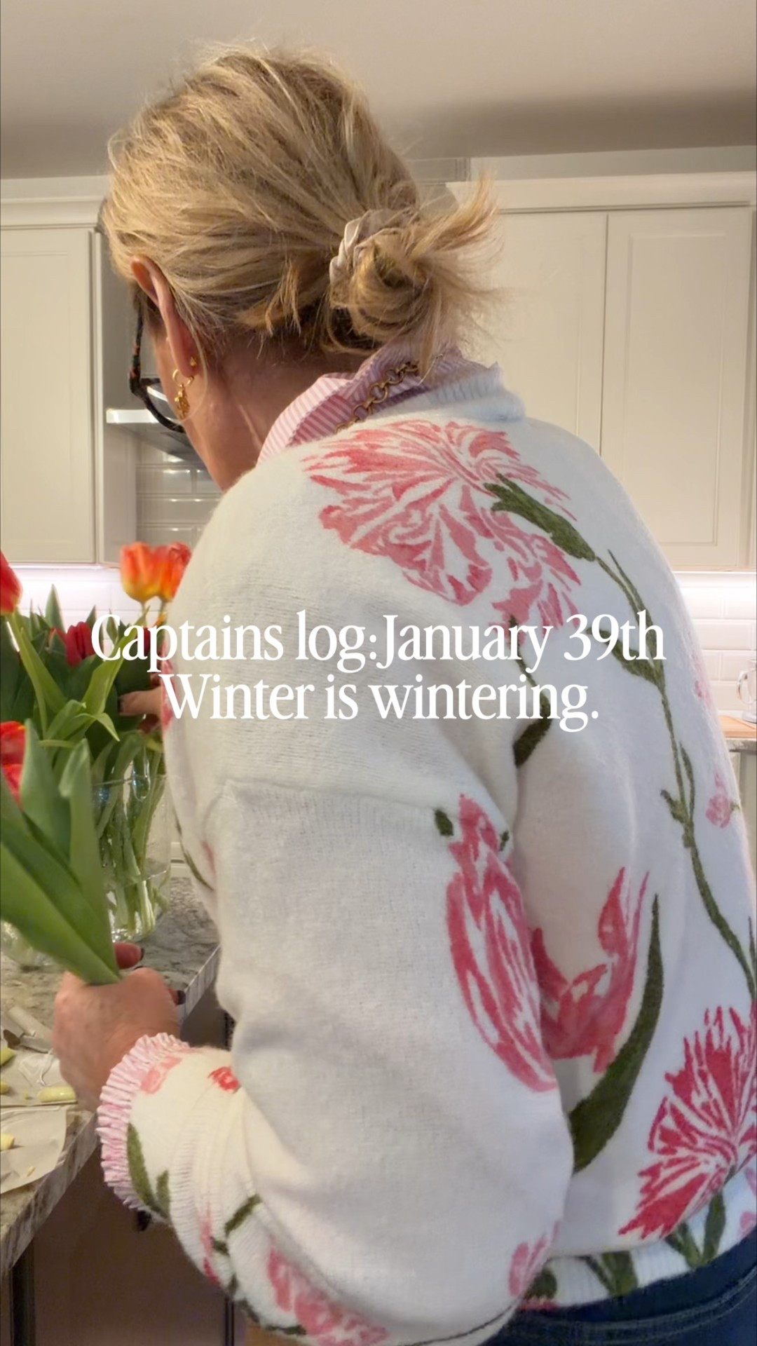 It’s been a month!!! 
Sweater size medium 
Striped blouse true to size 
Spanx flares size medium petite
I’ll link a loft flare also size 29 petite 
I love this vase! 

#LTKHome #LTKOver40 #LTKPetite