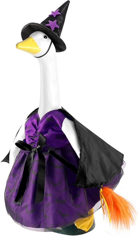 Porch Goose Halloween Outfit,Halloween Outdoor Decorations | Amazon (US)