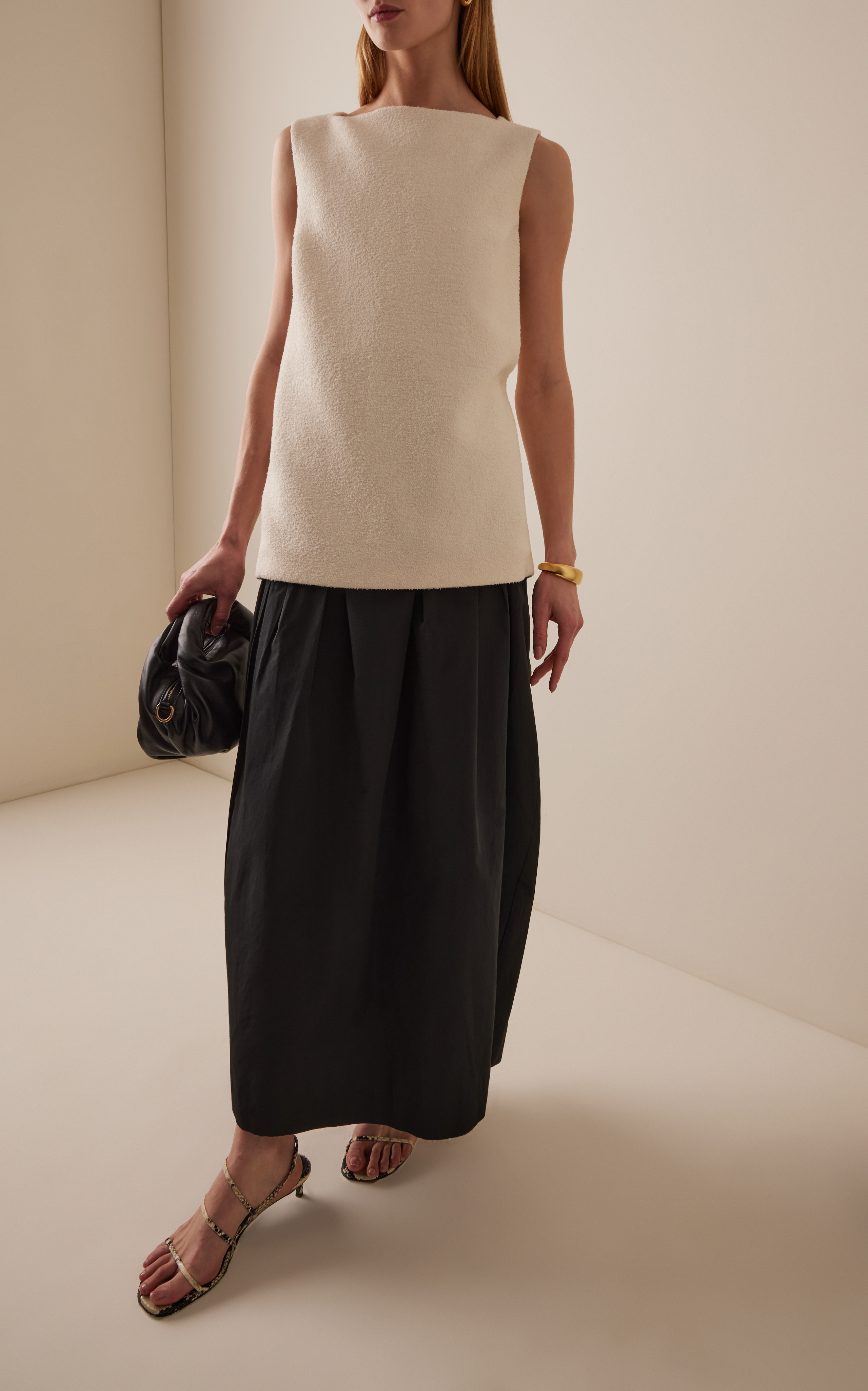 Open-Back Two-Tone Maxi Dress | Moda Operandi (Global)