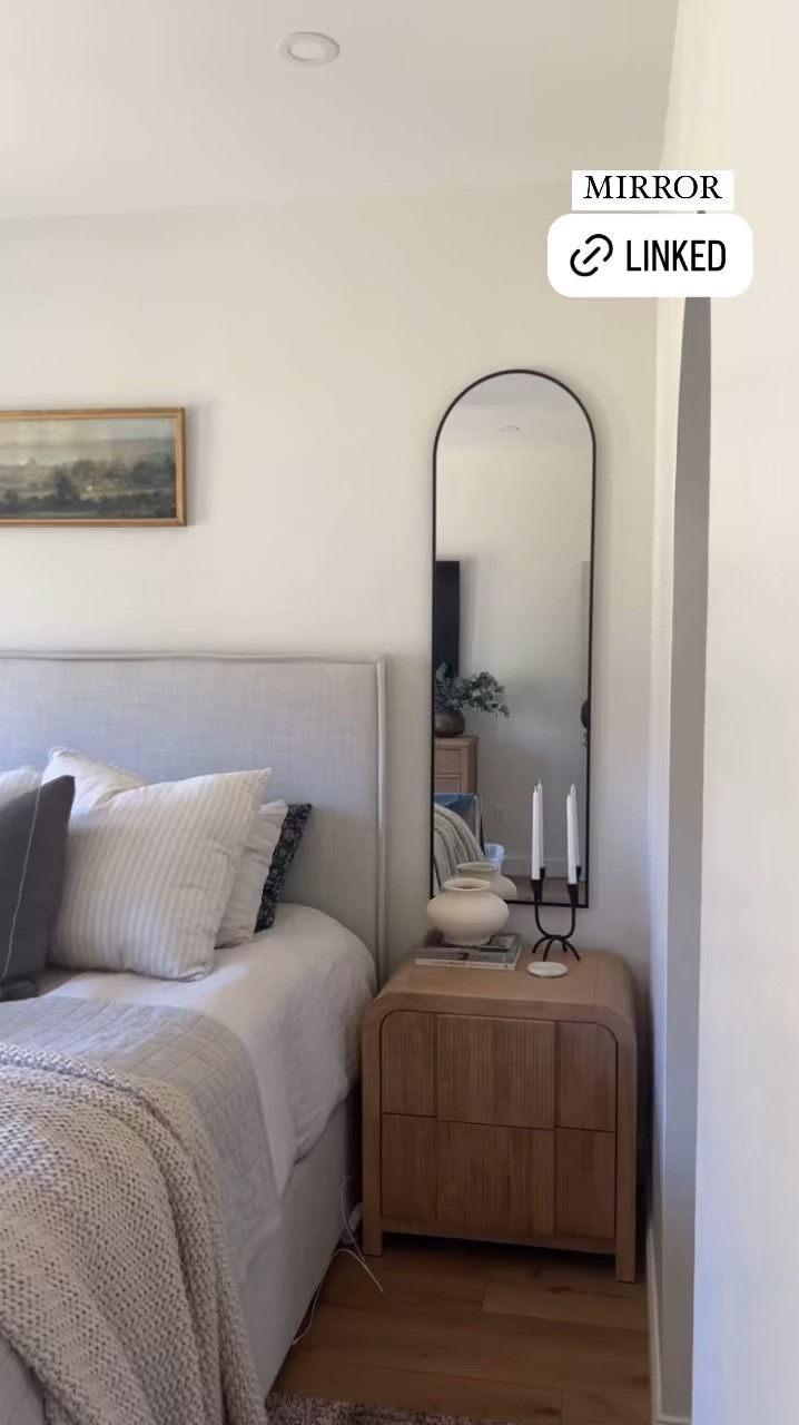 We’ve had these mirrors for about a month now!! 🫶🏻 love how I can see
my full outfit in them! 

#LTKVideo #LTKfindsunder100 #LTKhome