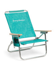 Tonal Leaf Printed High Back Chair | Marshalls