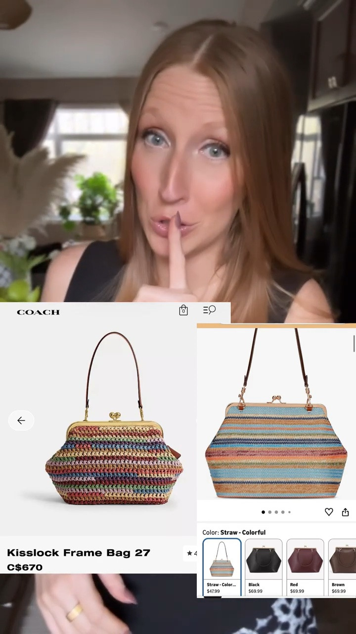I am obsessed with this look for less purse! It’s the perfect summer handbag ladies!

#LTKsummer #LTKstyletip #LTKcanada