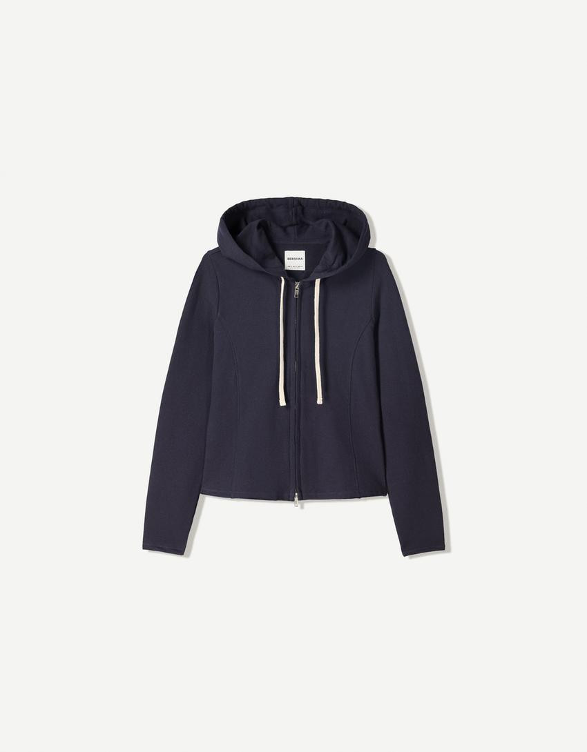 Zip-up hoodie - Trousers - Women | Bershka GB