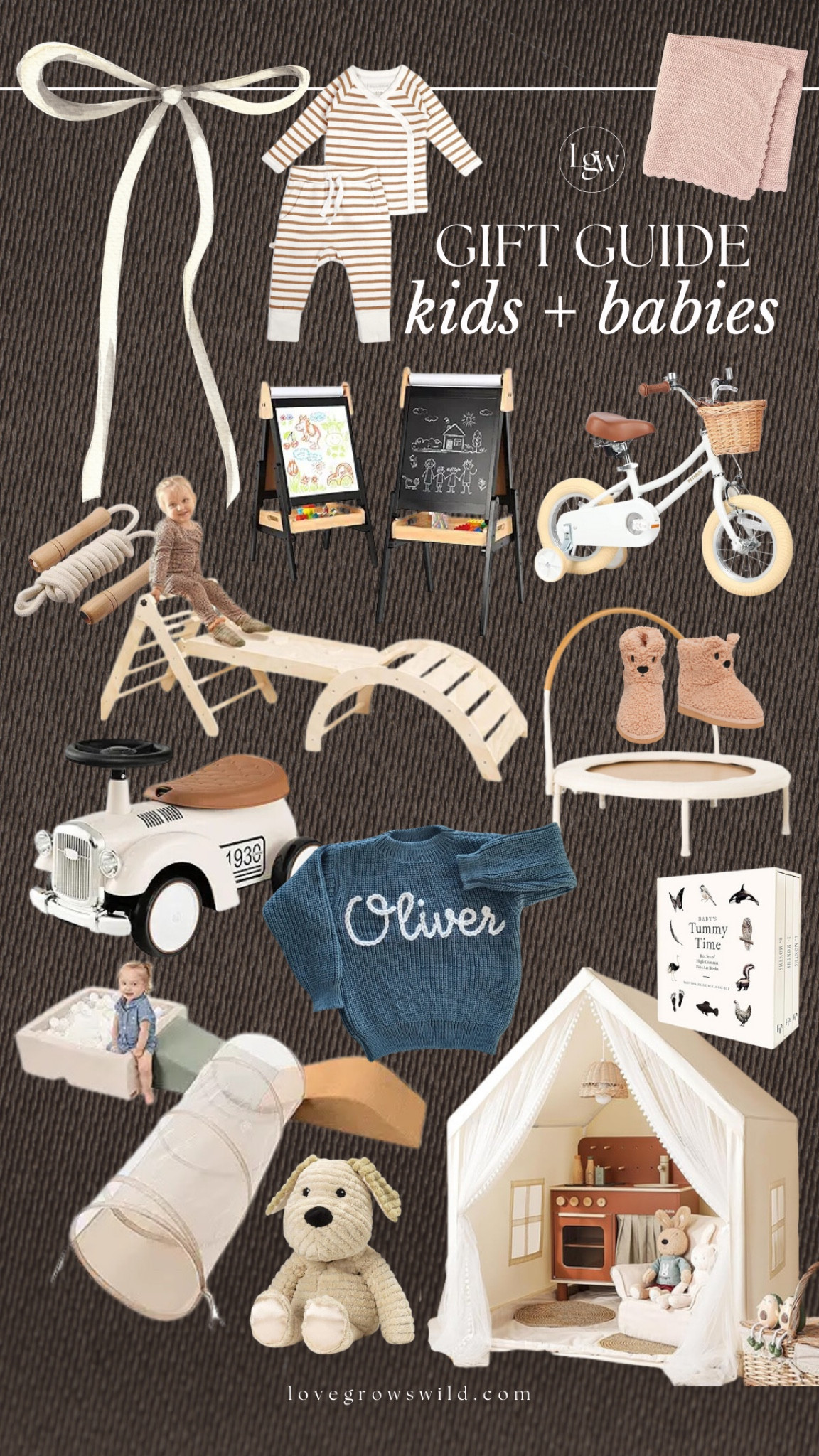 Gift Guide for Kids & Babies — adorable outfits, playtime activities to keep them busy, and cuddly things

#LTKBaby #LTKGiftGuide #LTKKids