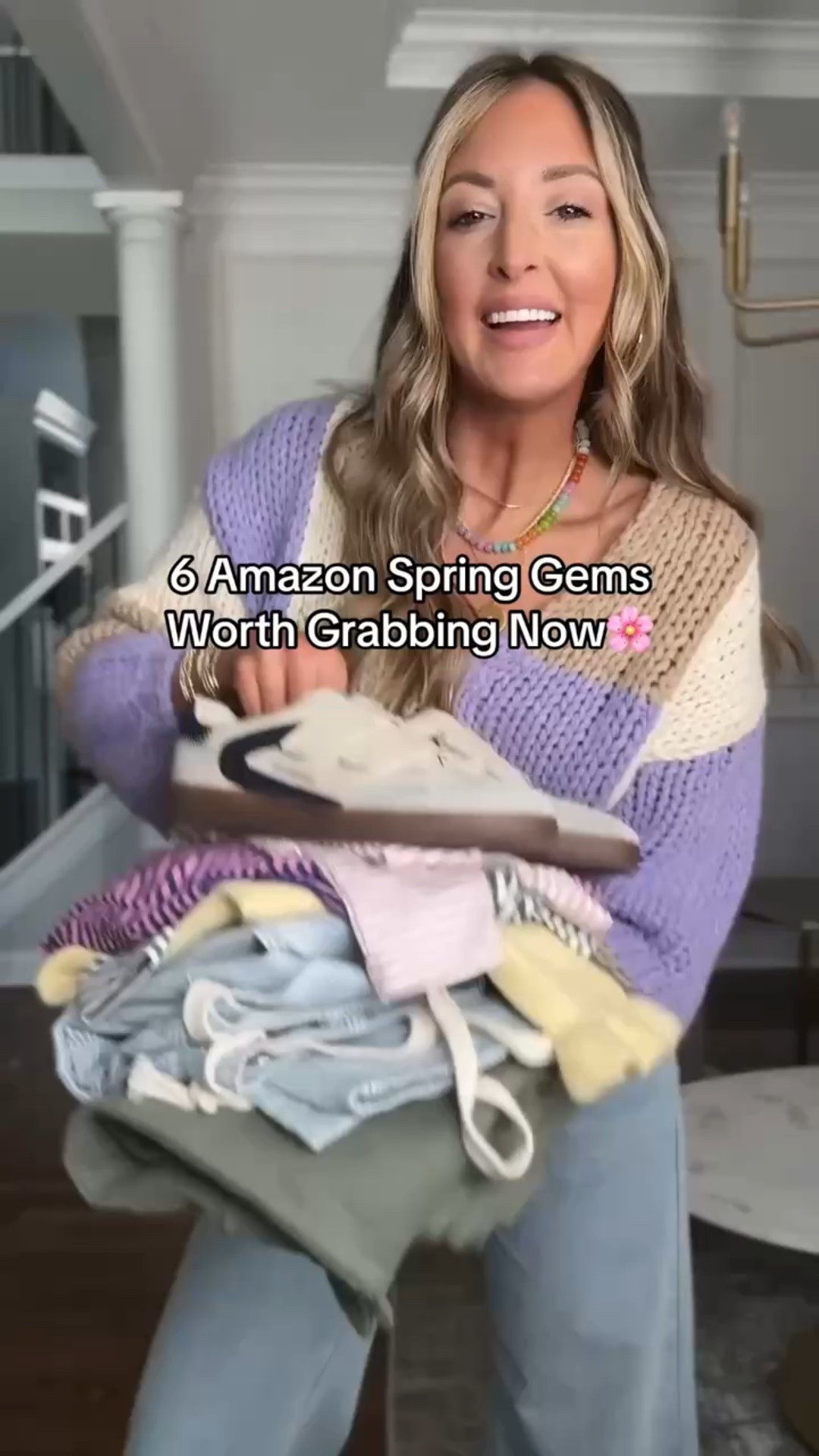 6 spring gems to purchase now! The lifestyle sneakers of the season. Jeans, cardigans, long sleeved tee. Spring casual outfit idea! 

#LTKmomlife #LTKootd #LTKgrwm