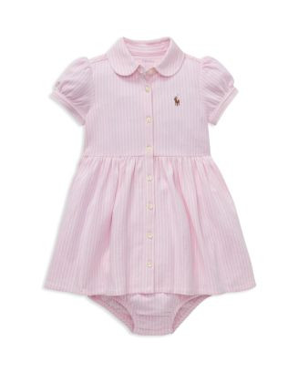 Ralph Lauren Girls' Striped Oxford Dress & Bloomers Set - Baby | Bloomingdale's Kids Baby Clothin... | Bloomingdale's (AU)