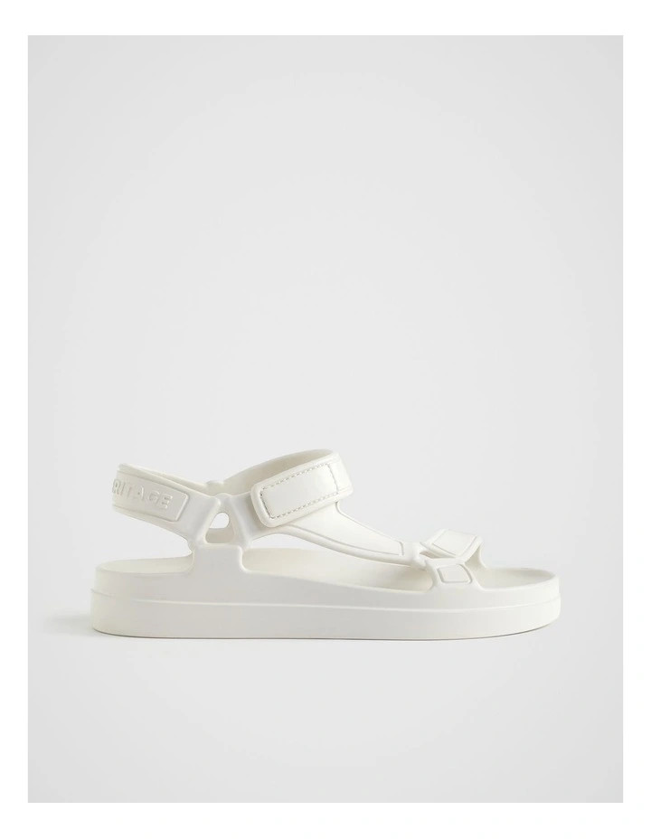Tri Strap Jelly Sandal in Bone | Myer