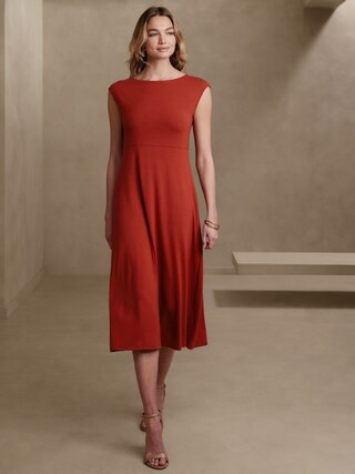 Knit Midi Dress | Banana Republic Factory