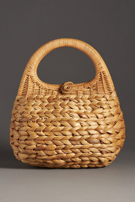 Bali Structured Straw Tote | Anthropologie (US)
