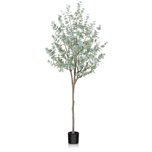 Adcock Artificial Eucalyptus Tree in Pot | Wayfair Professional
