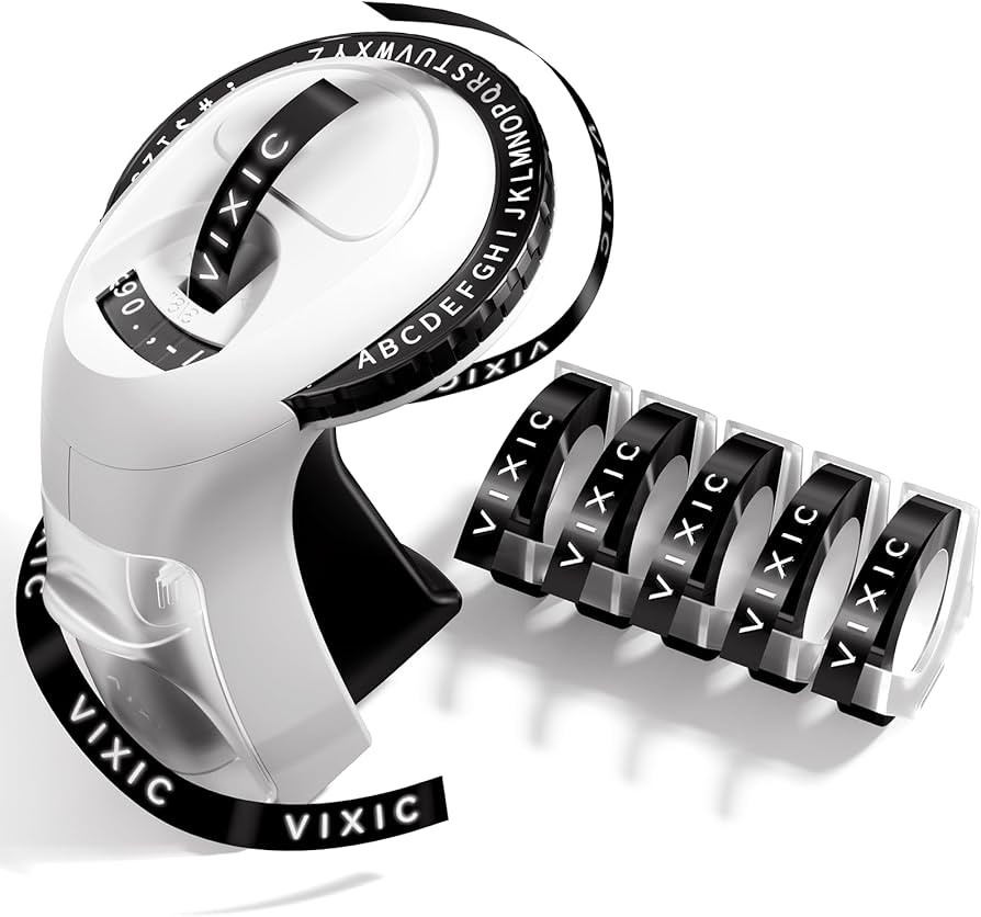 Embossing Label Maker Machine with Tapes, 2024 Upgrade Version Vintage Handheld Embossed Label Ma... | Amazon (US)