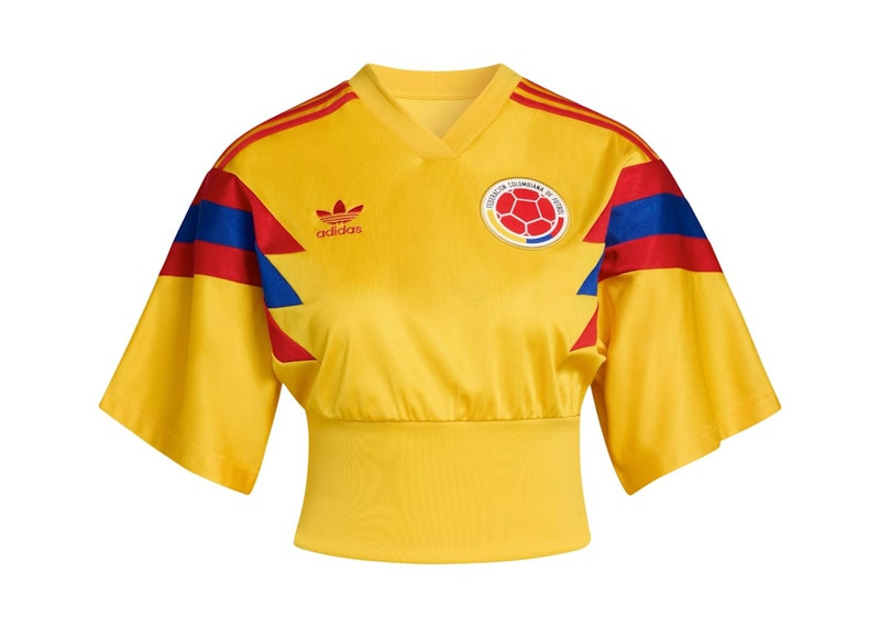 Adidas Women's Colombia Reconstructed Bringback II Jersey in Bold Gold | StockX