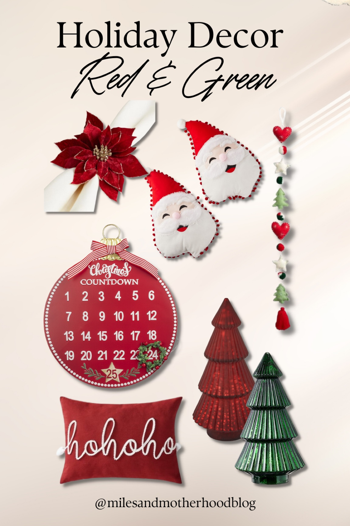 Classic Red & Green Holiday Decor. You can’t go wrong with any of these classic colors! 

#LTKhome #LTKSeasonal #LTKHoliday