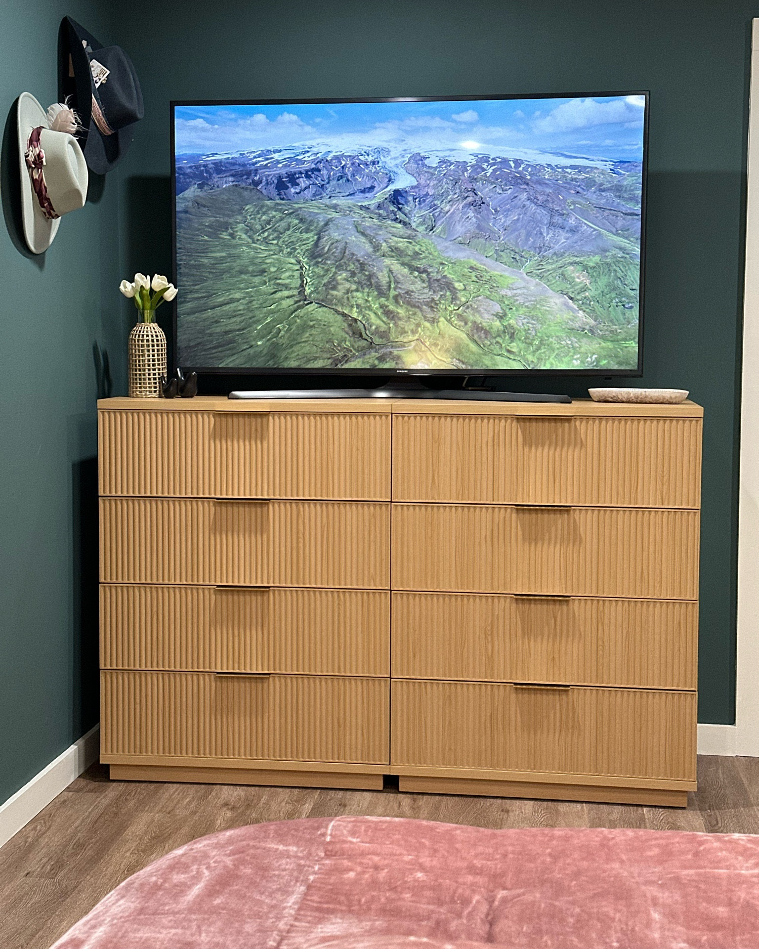 Under $400 Large Dresser - took 2 of these Walmart Dresser & made this beautiful oversized dresser! 

#LTKhome