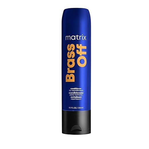 Matrix Brass Off Nourishing Conditioner | Repairs Dry, Damaged Hair | For Color Treated & Bleache... | Amazon (US)