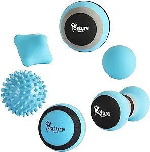 Posture Magic Massage Ball Set for Myofascial Trigger Point Release & Deep Tissue Massage - Set o... | Amazon (US)