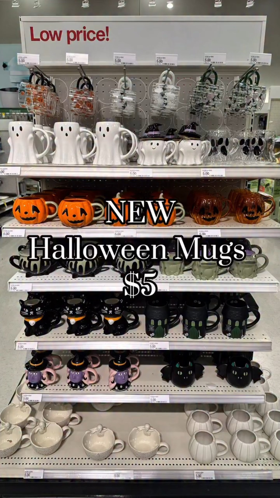 New $5 Halloween Mugs

Comment MUGS for the links. 

Target just dropped the cutest collection of spooky mugs. These are perfect for your morning coffee or even for a BOO basket. 

#Targetfanatic #Targetstyle #targetmom #targetrun #targethaul #halloweenmugw #halloweenfinds #target

Target finds, Halloween decor, Halloween finds, spooky season, spooky decor, Target home, Target shopping, new at Target, Target run, Target mom, Target dollar spot, Halloween obsessed, Target bullseye, shop with me, Halloween mugs, ghost mug, pumpkin everything