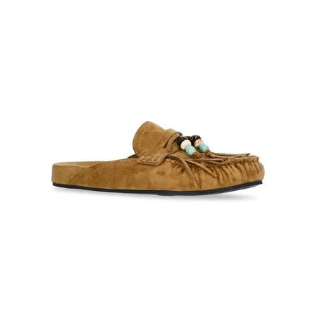 No Boundaries Women s Fringe Slip On Moccasin | Walmart (US)