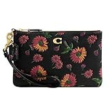 Coach Floral Printed Leather Small Wristlet | Amazon (US)