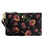 Coach Floral Printed Leather Small Wristlet | Amazon (US)