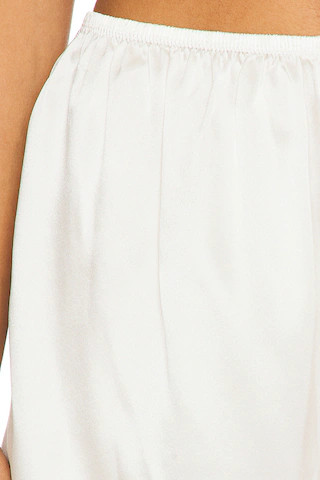 Silk Slip Short in Off White | Revolve Clothing (Global)