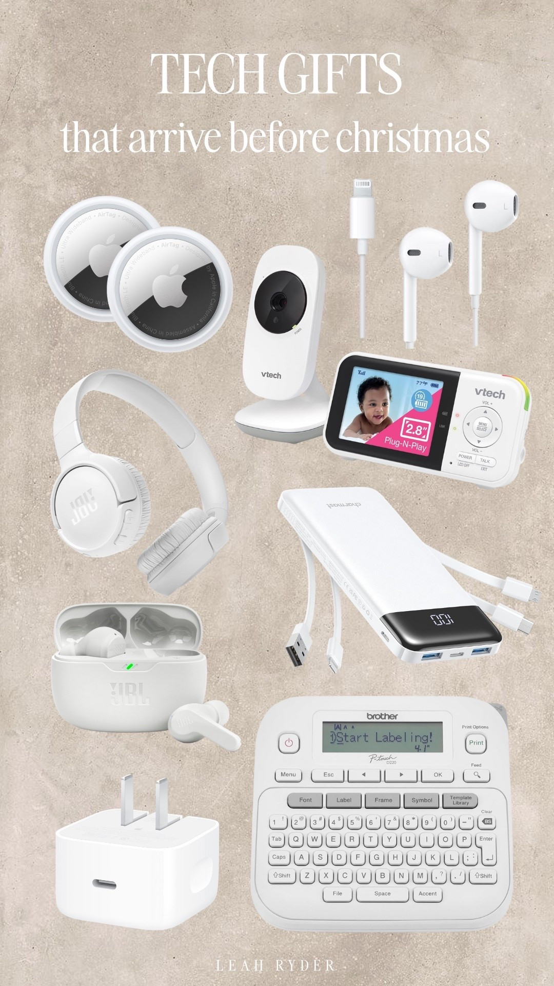 Tech gifts that arrive before Christmas and are perfect for last-minute shoppers. This Amazon tech gift roundup includes everyday electronics, smart accessories, and travel-friendly gadgets. Great gift ideas for men, women, parents, and teens who love practical tech. All items are in stock now with fast shipping for holiday delivery.

#LTKMens #LTKGiftGuide #LTKHoliday