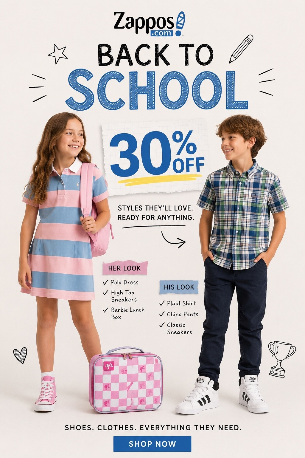 @Zappos Back-to-school shopping made easy 🎒✨
Cute looks for them + 30% OFF at Zappos! 👟📚💗

From classic school-day styles to fun sneakers, these are some of my favorite picks to get the kids ready for a new school year.

Save this for your back-to-school shopping & shop my picks! 🛍️

#Zappos #BackToSchool #BackToSchoolStyle #KidsFashion #KidsStyle #SchoolShopping #BackToSchoolShopping #MomFinds #KidsOutfits #LTKKids #LTKFinds

#LTKKids #LTKstorytime #LTKSeasonal
