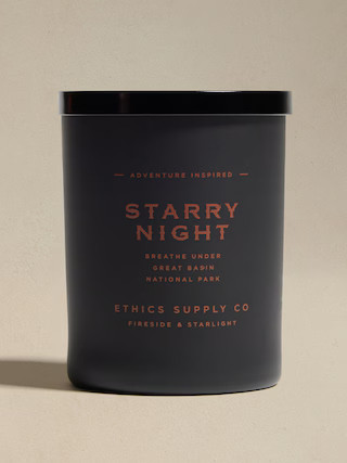 Ethics Supply Co | Starry Night Candle | Banana Republic (US)