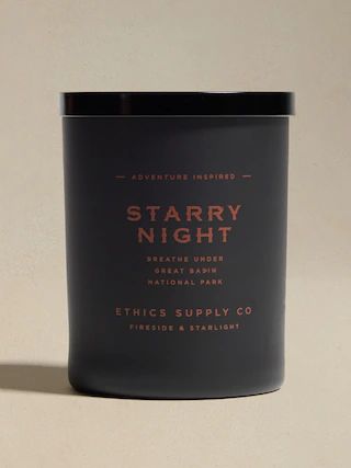Ethics Supply Co | Starry Night Candle | Banana Republic (US)