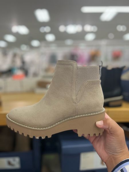 This pull on ankle boots will be a fun addition to your fall wardrobe. The lighter color can change up your fall looks and shake things up beyond your average black or brown. Consider it a neutral and pair this little bootie with gray, black, forest green, navy, oxblood, and more!

Would look great with jeans and a sweater.


#LTKunder50 #LTKshoecrush #LTKSeasonal