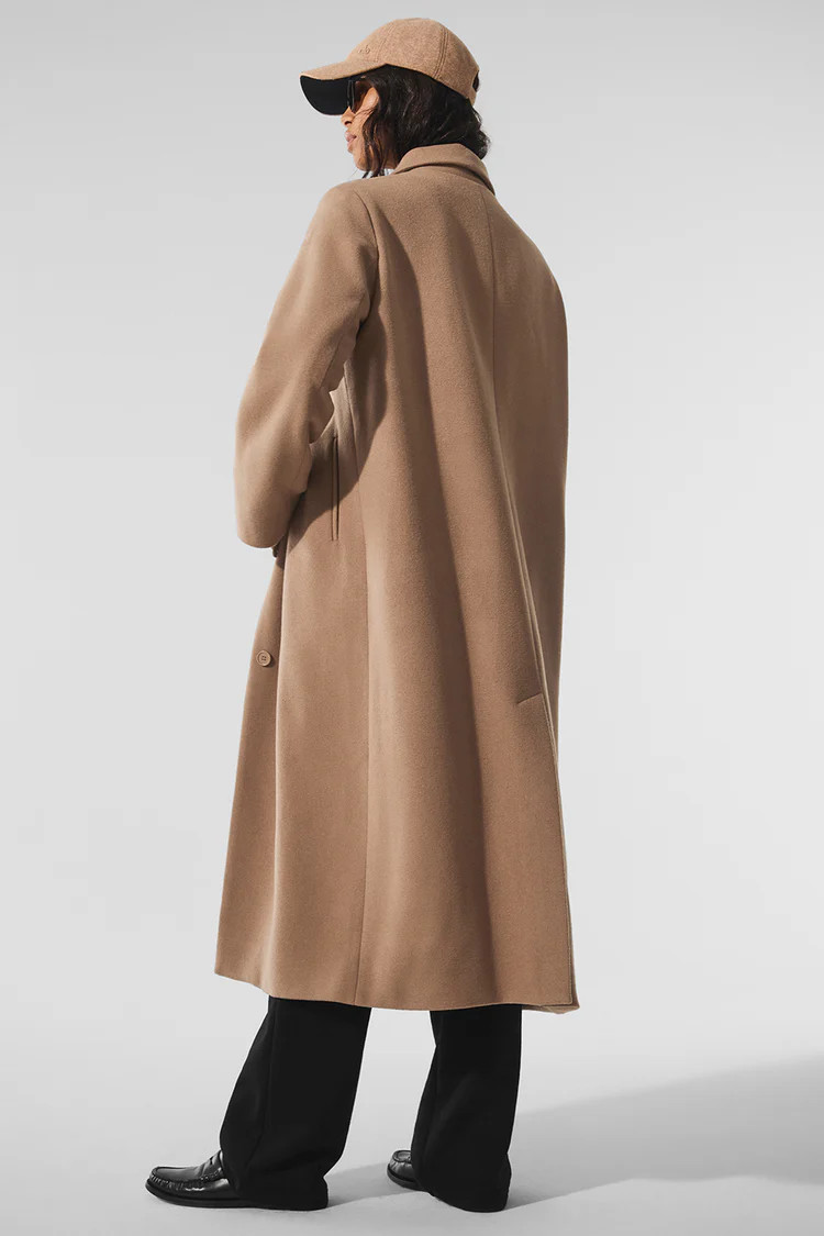 Wool Metro Long Coat | Alo Yoga (US)