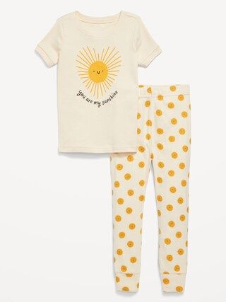 Unisex Snug-Fit Printed Pajama Set for Toddler & Baby | Old Navy (CA)