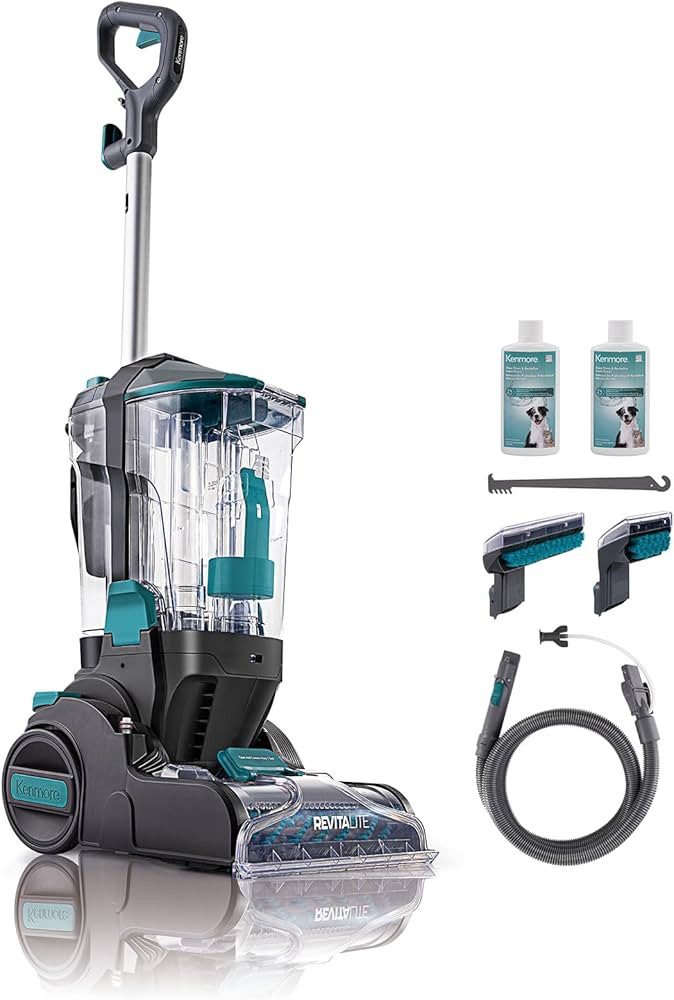 Kenmore KW4070 RevitaLite Pet Portable Carpet Cleaner with High Cleaning Power, 3.2L Clean Tank &... | Amazon (US)