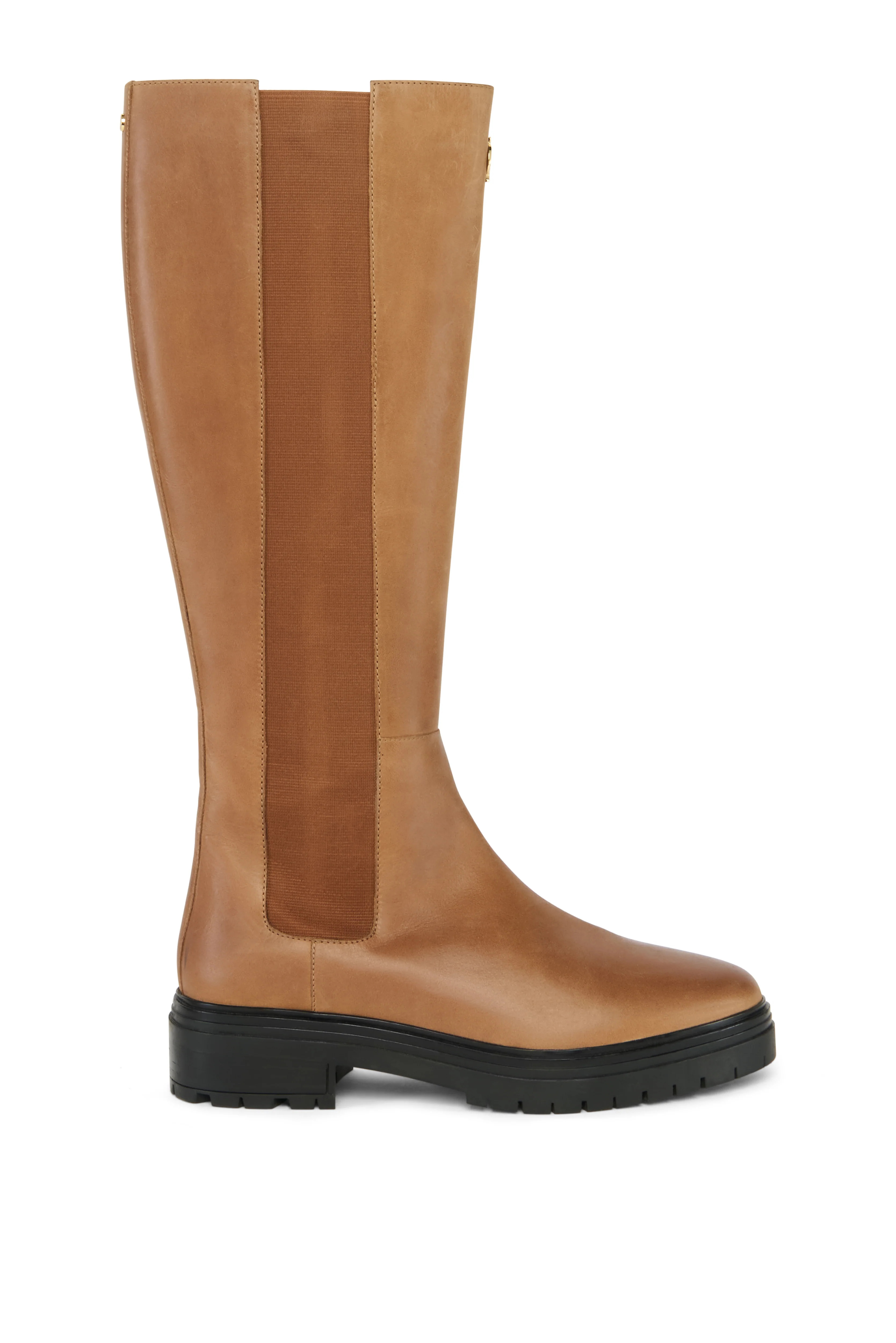 Astoria Knee Boot (Vintage Tan Leather) | Holland Cooper
