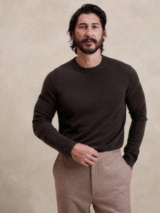 Alta Cashmere Crew-Neck Sweater | Banana Republic (US)