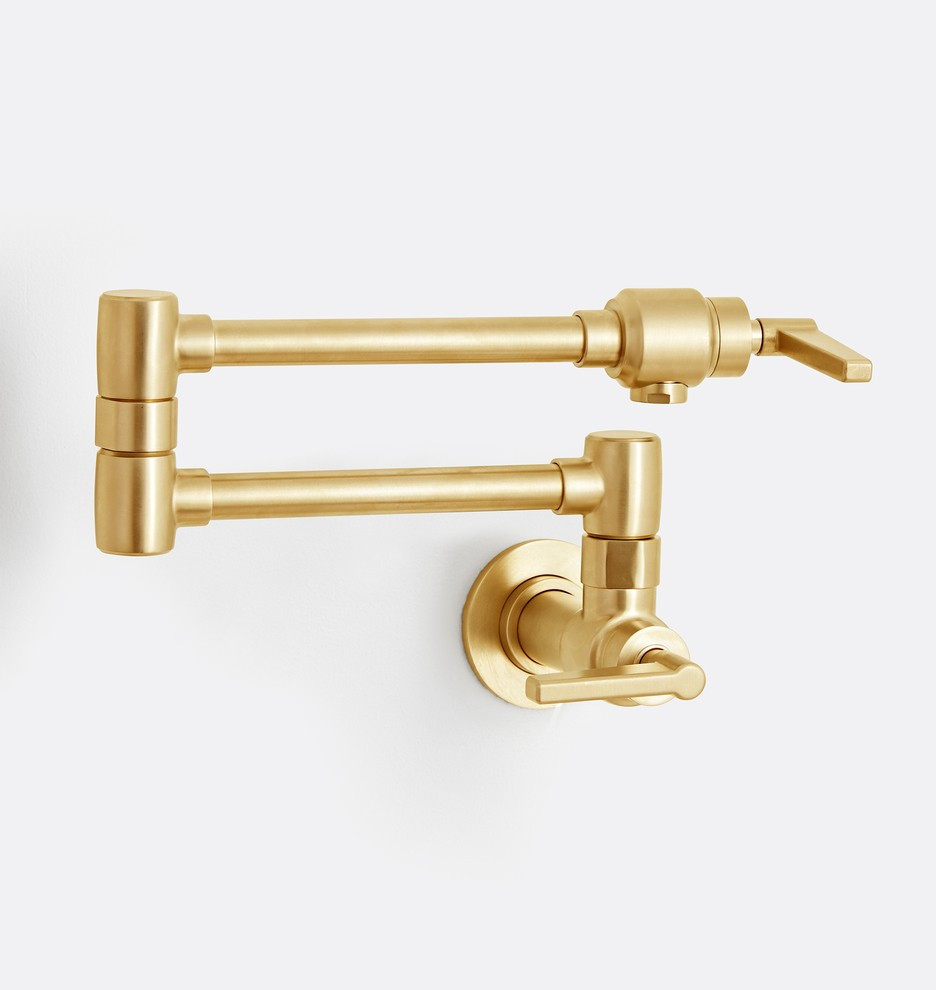 Blair Lever Handle Wall Mount Pot Filler | Rejuvenation