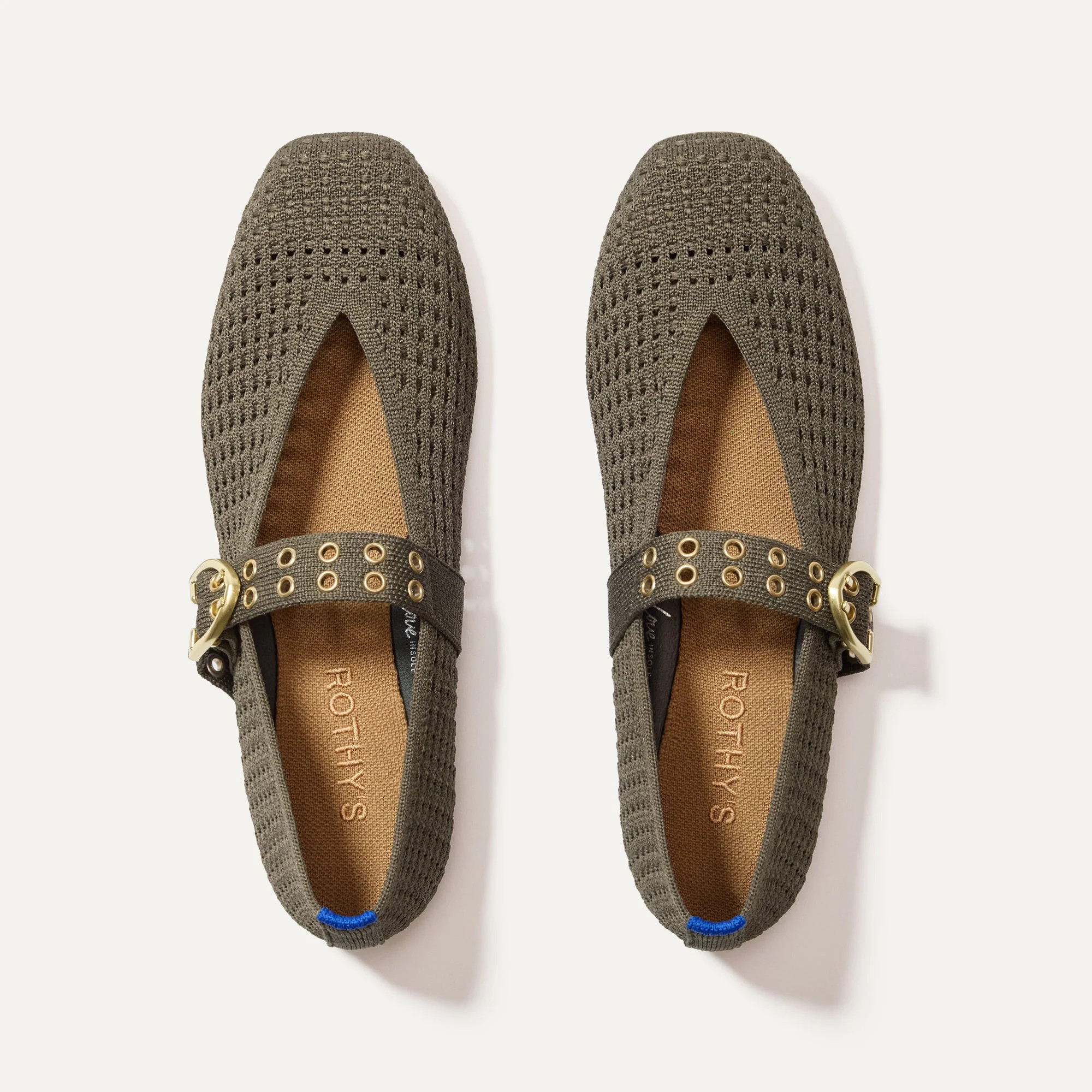 The Max Buckle Mary Jane in Safari Mesh | Rothy's | Rothy's