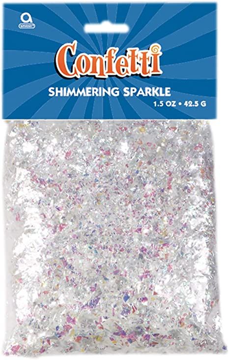 Shimmering Sparkle Iridescent Confetti - 1.5oz. | Pack of 1 | Amazon (US)
