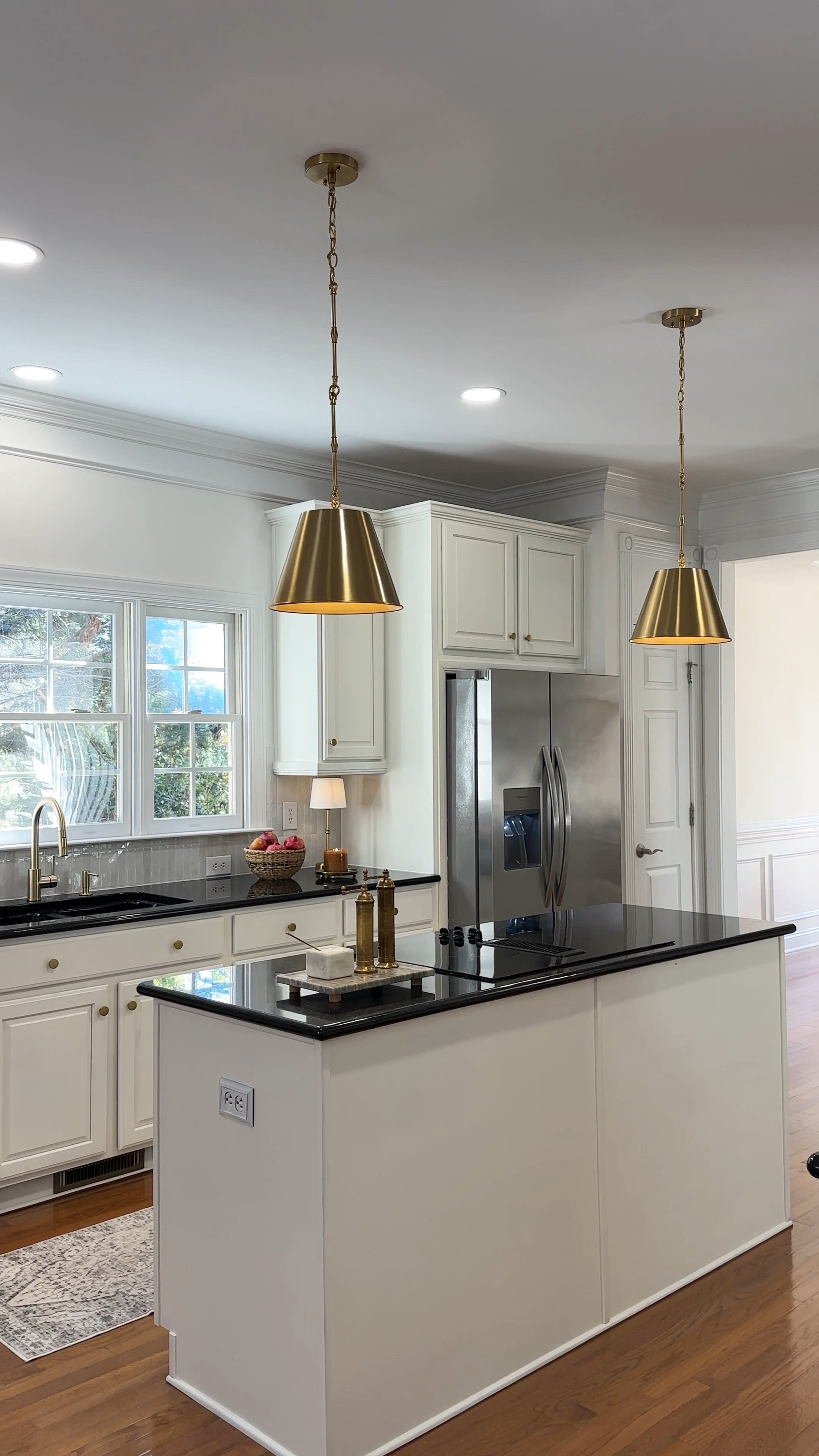 Kitchen Glow Up! This is an easy, affordable, and renter-friendly DIY project to revamp the kitchen before the Holidays! We added Peel & Stick tile, new affordable kitchen knobs and faucet, and new pendant lights to modernize our kitchen and give it a much needed refresh. Most items are on major sale during @wayfair’s Black Friday sale with up to 80% off and free shipping 👏🏼 #wayfair #ad

#LTKHome #LTKSaleAlert #LTKWatchNow