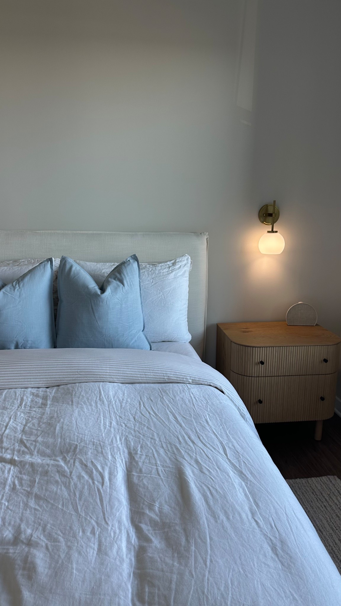 Cozy bedroom vibes🤍

#LTKHome #LTKFindsUnder100