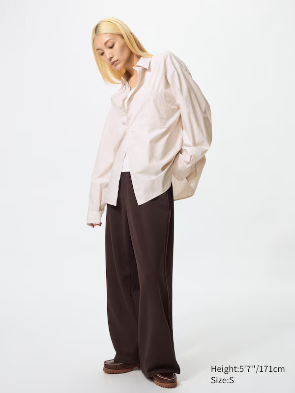 Wide Sweat Trousers | UNIQLO (UK)